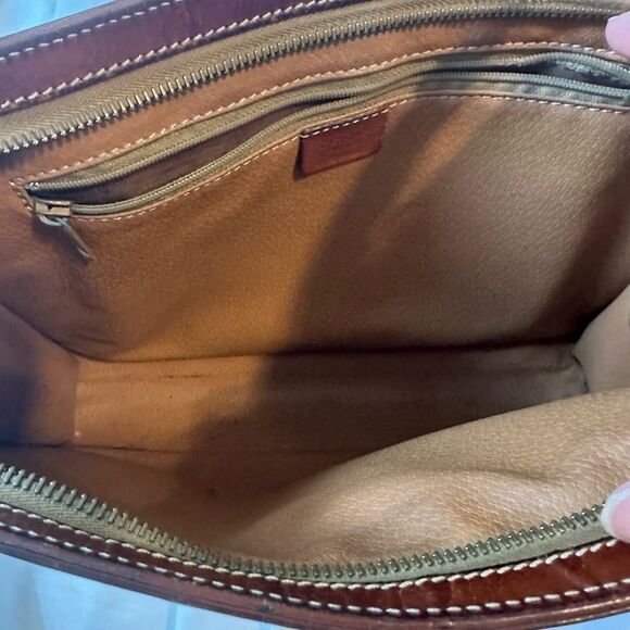 Celine Brown Patterned Toiletry Bag - Picture 8 of 9